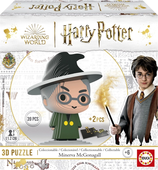 3D puzzle HARRY POTTER: Minerva McGonagallová 39 dílků