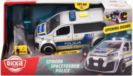 Policie Citroën kontrola rychlosti 15 cm