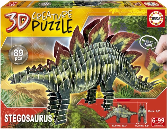 3D puzzle Stegosaurus