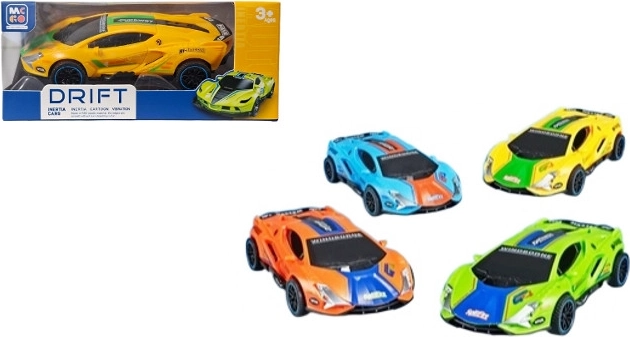 Sportovní driftovací auto na setrvačník