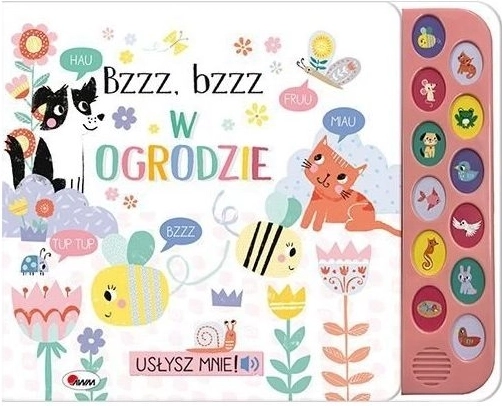 Usłysz mnie: bzz bzz v zahradě – dětská zvuková knížka