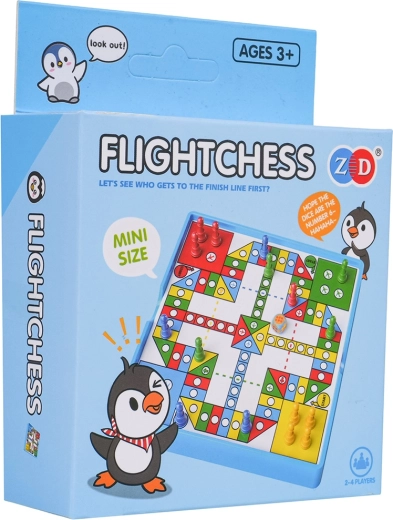 Stolní hra Ludo mini – tučňák