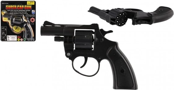 Plastová kapslová pistole 8 ran