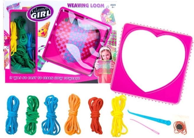 Kreativní tkalcovský stav pro děti – domácí sada na tkaní