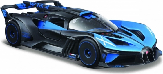 Kovový model BUGATTI Bolide modrý 1:24
