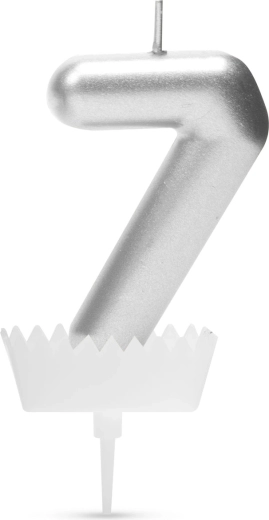 Dortová svíčka číslo 7