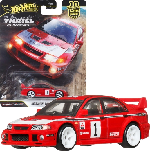 Hot Wheels prémiový angličák Car Culture – Mitsubishi Lancer Evolution 1:64