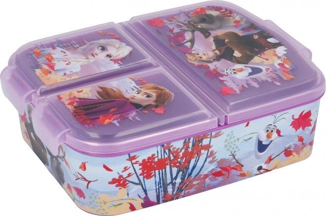 Svačinový multi box FROZEN II s přihrádkami