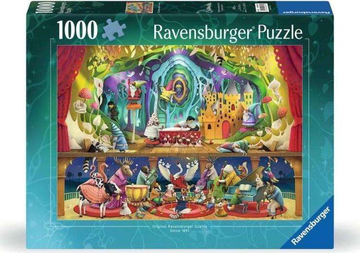 puzzle sněhurka a sedm trpaslíků 1000 dílků RAVENSBURGER