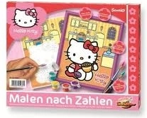 Hello Kitty malovánka do kuchyně se sadou barev a rámečkem