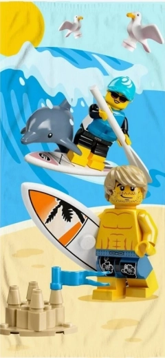 Lego plážový ručník 150 × 70 cm