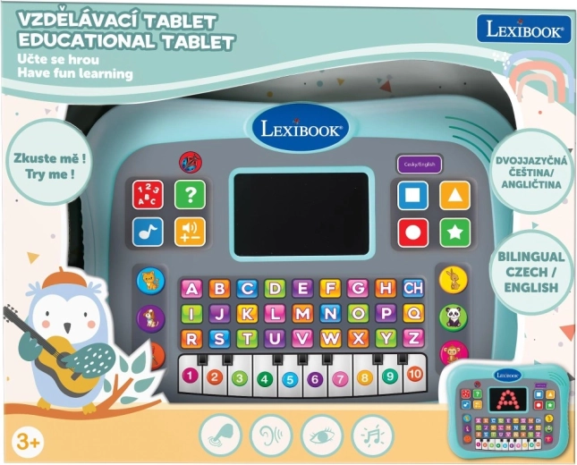 Lexibook česko-anglický výukový tablet ABC