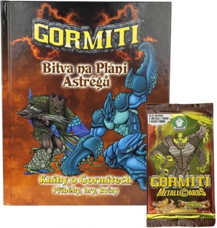 Gormiti kniha V s magickými kartami