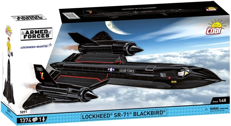Cobi Armed Forces Lockheed SR-71 Blackbird stavebnice 1:48