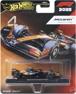 Hot Wheels prémiový model formule 1 McLaren – Lando Norris #4 1:64