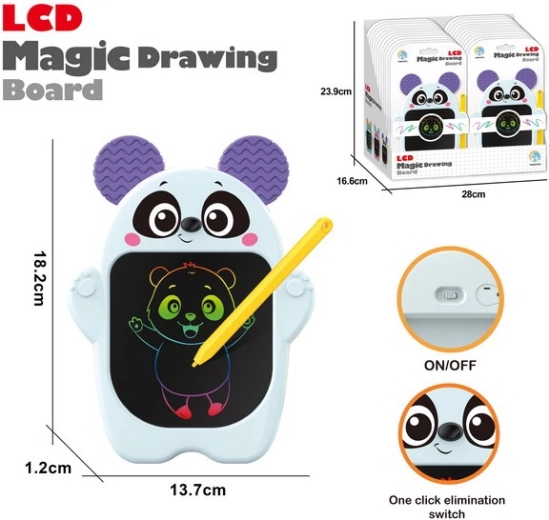 Kreslicí LCD tabulka panda 18,2 × 13,7 cm