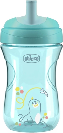 Chicco advanced hrneček se slámkovým náústkem 266 ml, 12m+