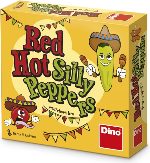Dino společenská hra Red Hot Silly Peppers