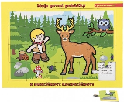 Puzzle O Smolíčkovi 24 dílků