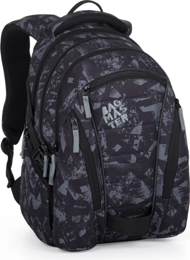 Bagmaster studentský batoh BAG 24 B šedý
