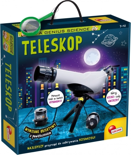 Teleskop I’M A GENIUS pro mladé astronomy
