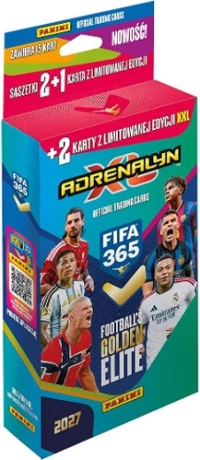 Sběratelské karty Panini FIFA 365 Adrenalyn XL 2027 XXL blister