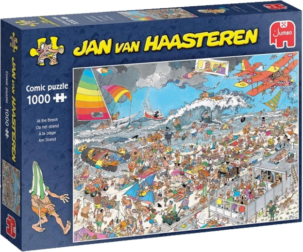 JUMBO Puzzle Jan van Haasteren Na pláži 1500 dílků
