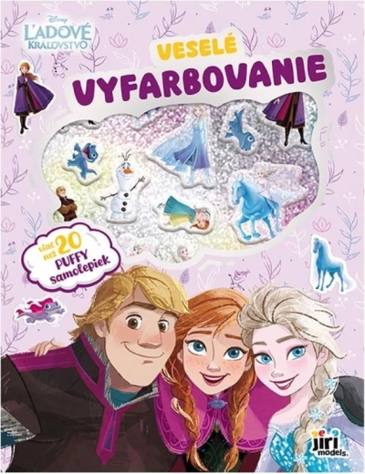 Disney Frozen – veselé vybarvování se super samolepkami