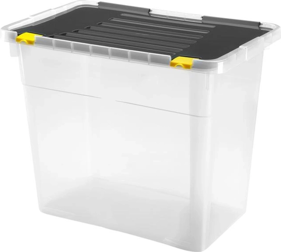 Plastový úložný box s víkem HEIDRUN One 72 l