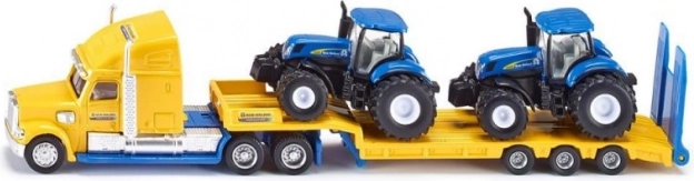 Nákladní souprava s traktory new holland t8