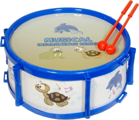 Dětský bubínek s mořským motivem 19 cm