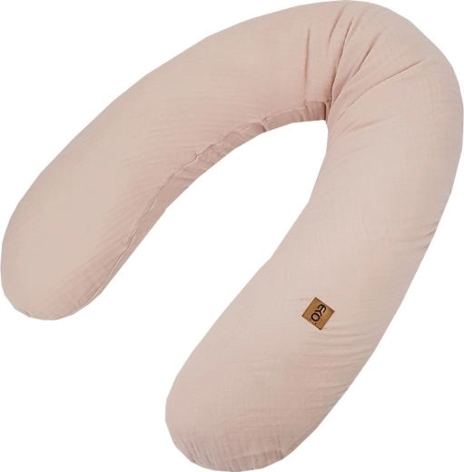EKO kojicí polštář z mušelínu Powder Pink 180 cm