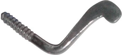 Ocelový obrtlík se závitem 50 mm, lesklý (20 ks)