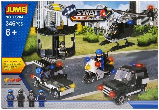 Jumei SWAT tým – služby speciální jednotky (346 dílků) - 1 kus