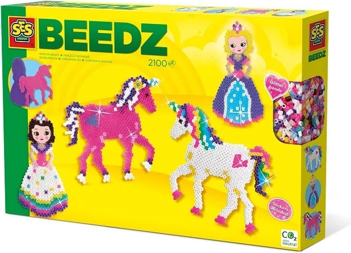 Ses Creative Beedz zažehlovací korálky – princezny a jednorožci