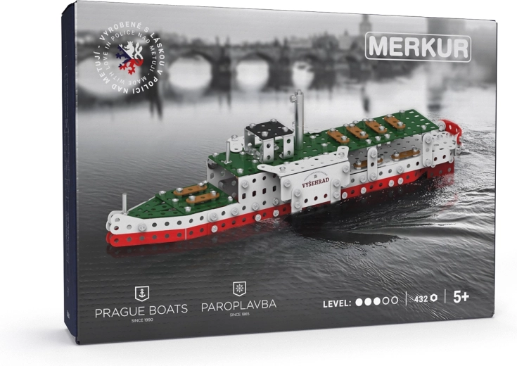 Merkur parník Vyšehrad – stavebnice 432 dílků