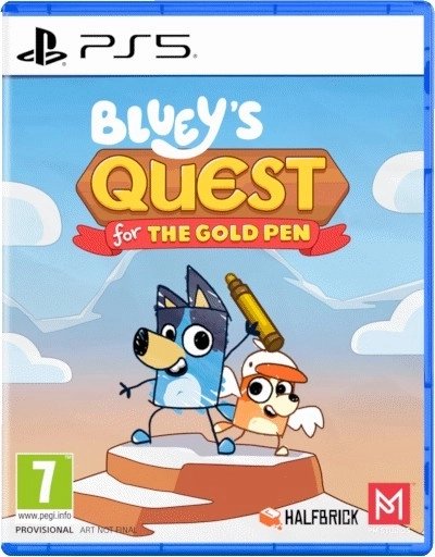 PlayStation 5 hra Bluey’s quest for the gold pen - 1 kus