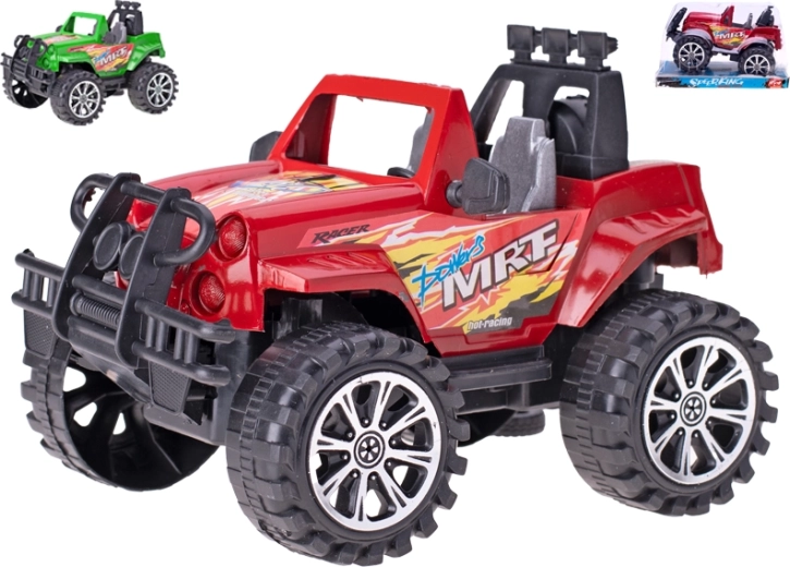 Terénní auto se setrvačníkem 17 cm