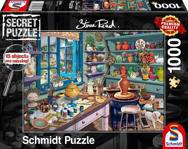 Schmidt Secret puzzle hrnčířská dílna 1000 dílků