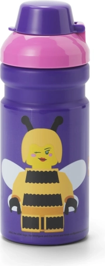 LEGO Bee láhev na pití fialová