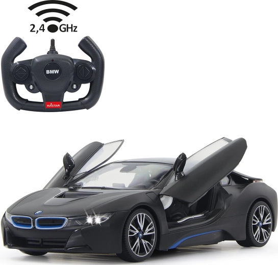 Jamara BMW i8 RC auto 1:14 černé 2,4 GHz