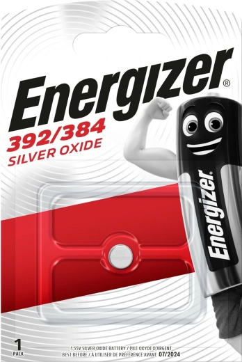 Hodinková baterie ENERGIZER 392/384 1,55 V, 41 mAh