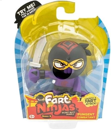 Fart Ninjas figurka se zvukem Pungent combatant (série 9)