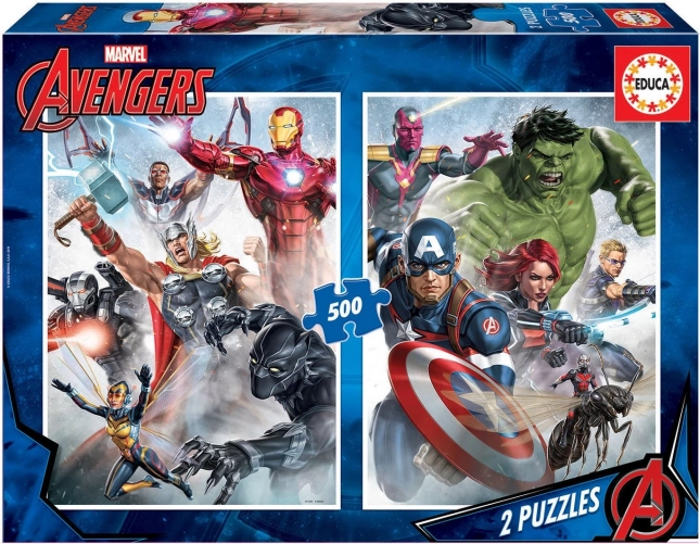 Educa Puzzle Avengers 2x500 dílků