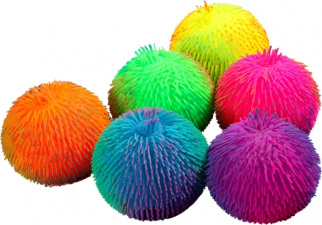 Svítící střapatý míč Ježura 20 cm