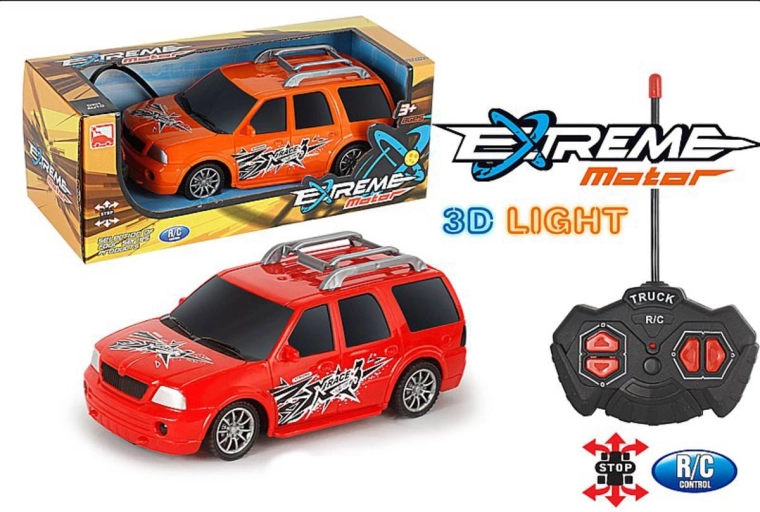 Adar rc terénní suv auto na dálkové ovládání 27 mhz se světly - 1 kus