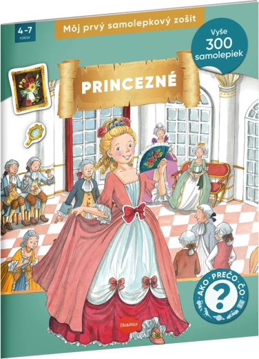 Můj první samolepkový sešit – Princezny