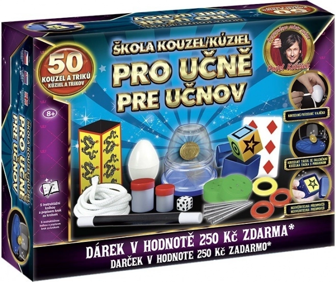 SparkyS škola kouzel pro učně – 50 kouzel a triků