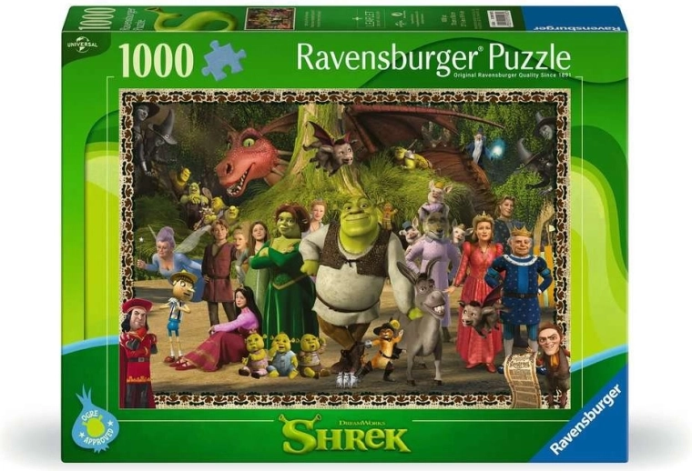 Ravensburger puzzle Shrek: nestárnoucí klasika 1000 dílků