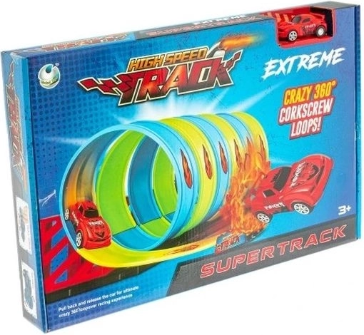 Závodní autodráha s 360° smyčkou